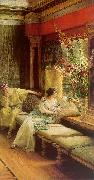 Alma Tadema Vain Courtship oil painting